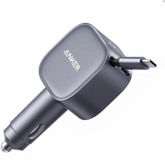 شارژر فندکی انکر Anker USB-C Car Charger 75W Compact 2-Port مدل A2738